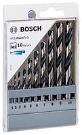 Bosch Набор сверл по металлу 1.0-10.0 мм, HSS, 10шт. "PointTeQ" (2 608 577 348) BOSCH