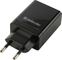Defender UPA-101 83573 Зарядное устройство USB (Вх. AC100-240V Вых. DC5/9/12V 18W USB)