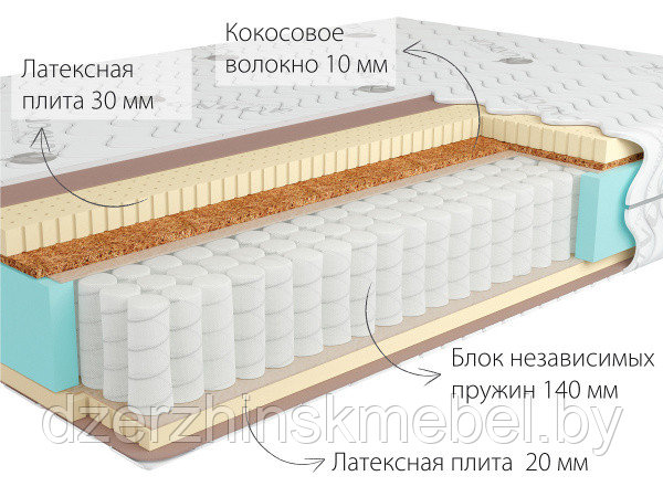 Ортопедический матрас Bora 2 Hard