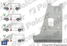 Центральная стойка (левая) для Fiat Ducato (250) - фото 1 - id-p226333701