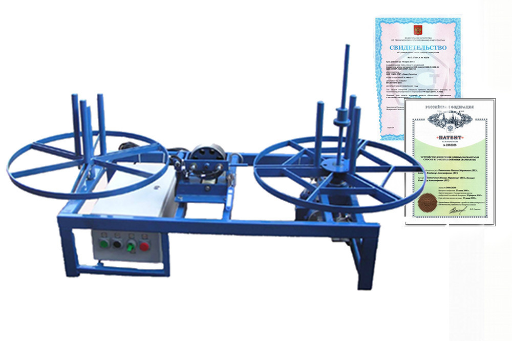 Устройство перемотки кабеля УНК-6-5НП-01-М2-К1 с (ЭЛЕКТРОННЫМ ПРИВОДОМ) с электронным счетчиком ИДМ-30 - фото 1 - id-p226338281