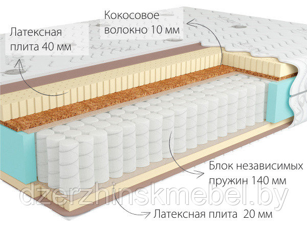 Ортопедический матрас Bora 3 Medio