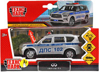 Автомобиль игрушечный Технопарк Infiniti Qx80 Полиция / QX80-12SLPOL-SR