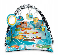 Коврик детский игровой развивающий Lionelo Anika Multicolor с игрушками