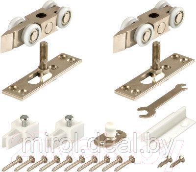 Ролики для раздвижных дверей Armadillo DIY Comfort 80x4 Kit - фото 1 - id-p226344262
