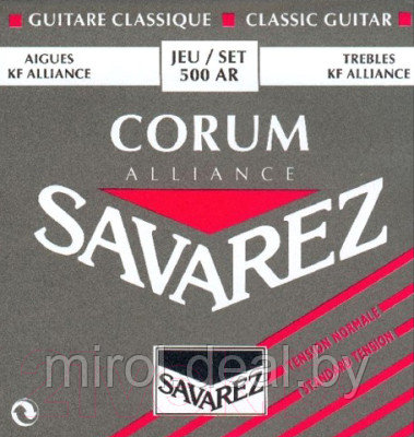 Струны для акустической гитары Savarez 500AR - фото 1 - id-p226344333