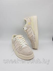 Кроссовки женские Adidas Forum Low / подростковые / бежевые