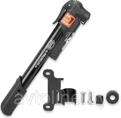 Насос ручной вело с манометром HEYNER 216420