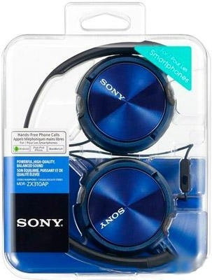 Наушники Sony MDR-ZX310AP (синий) - фото 3 - id-p226348131
