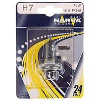 Лампа автомобильная Narva Standard, H7, 24 В, 70 Вт
