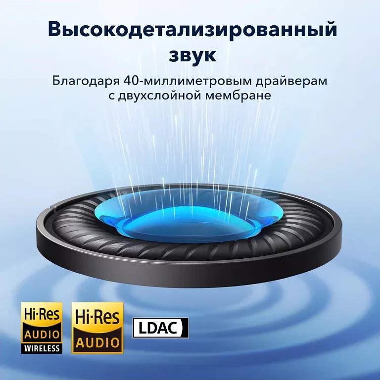 Наушники Anker SoundCore Space Q45 (белый) - фото 6 - id-p226348160