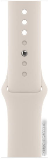 Умные часы Apple Watch SE 2 44 мм (алюминиевый корпус, звездный свет/звездный свет, спортивный силиконовый - фото 3 - id-p226348227