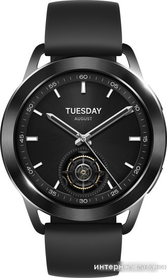Умные часы Xiaomi Watch S3 M2323W1 (черный, международная версия) - фото 2 - id-p226348251