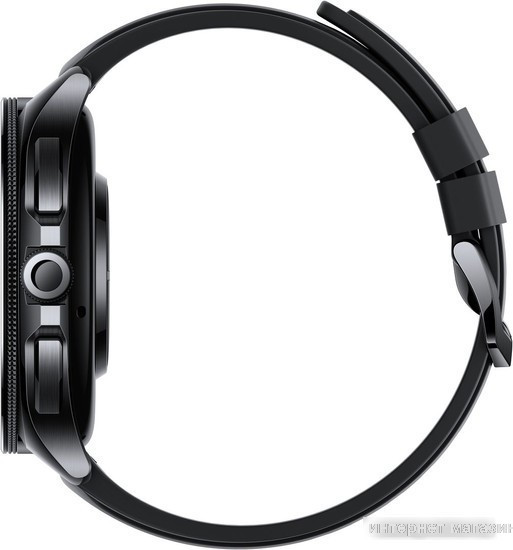 Умные часы Xiaomi Watch 2 Pro (черный, с черным силиконовым ремешком, международная версия) - фото 5 - id-p226348254