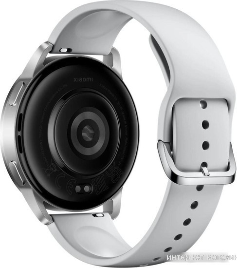 Умные часы Xiaomi Watch S3 M2323W1 (серебристый/серый, международная версия) - фото 4 - id-p226348255