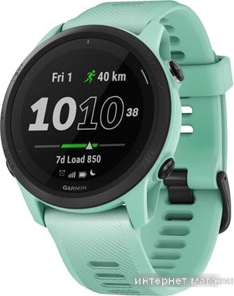 Умные часы Garmin Forerunner 745 (бирюзовый) - фото 1 - id-p226348269