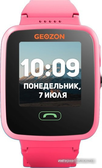 Умные часы Geozon Aqua (розовый) - фото 2 - id-p226348273