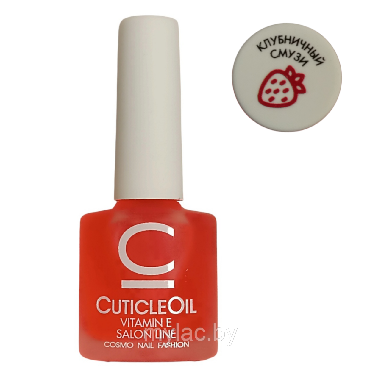 Масло для кутикулы Cosmolac Cuticle Oil Клубничный смузи, 7,5 мл.