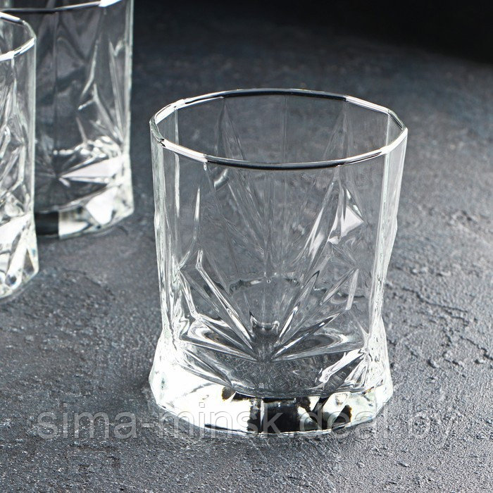Набор низких стеклянных стаканов «Рош», 340 мл, 6 шт - фото 2 - id-p226349071