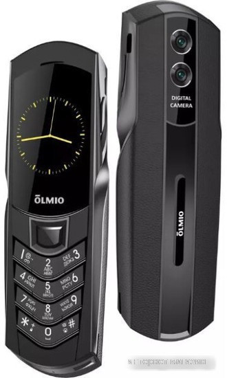 Кнопочный телефон Olmio K08 (черный) - фото 1 - id-p226348049