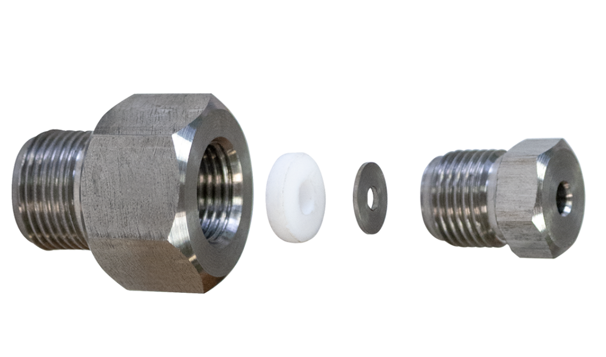 Штуцер передвижной ШП для регулирования глубины погружения датчика температуры