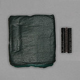 Сетка затеняющая, 10 × 4 м, плотность 80 г/м², зелёная, в наборе 29 клипс, фото 4