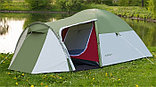 Палатка туристическая 4-местная ACAMPER MONSUN Green Grey, фото 5