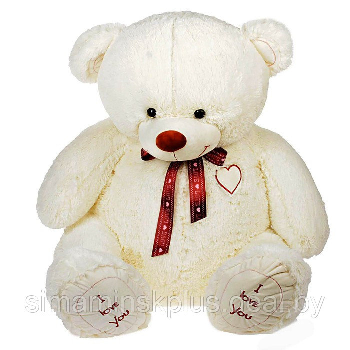 Мягкая игрушка «Медведь Феликс», цвет молочный, 120 см - фото 1 - id-p226349375