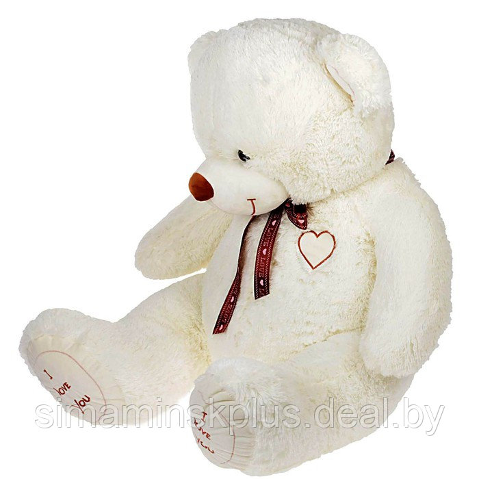 Мягкая игрушка «Медведь Феликс», цвет молочный, 120 см - фото 2 - id-p226349375