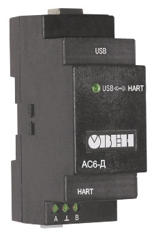 АС6-Д преобразователь интерфейсов (модем) HART-USB - фото 1 - id-p226349468