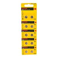 Kodak AG6 (370) LR920, LR69 [KAG6-10] Max Button Cell (100/1000/98000) (10 шт. в уп-ке)