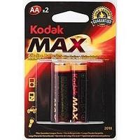 Kodak МАХ LR6-2BL [KAA-2 ] (40/200/13200) (2шт в уп-ке)