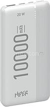 Внешний аккумулятор Hiper MX PRO 10000mAh (белый)