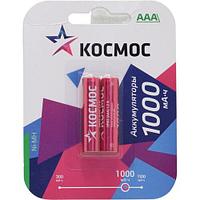 Аккумулятор Космос KOCR03NIMH1000MAH (1.2V 1000mAh) NiMH Size"AAA" уп. 2 шт