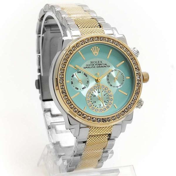 Шикарные женские часы в cтиле Rolex 6890G 4 варианта - фото 3 - id-p226349685