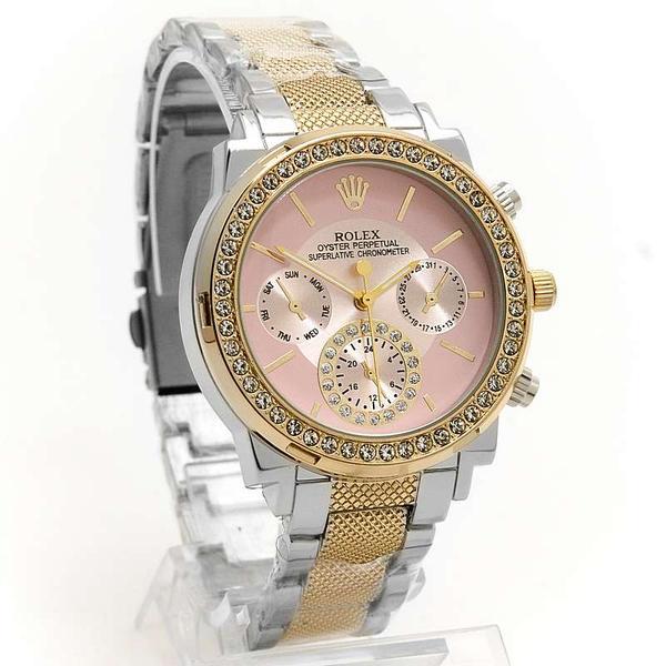Шикарные женские часы в cтиле Rolex 6890G 4 варианта - фото 4 - id-p226349685