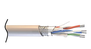 Кабель СегментКИ-485 для промышленного интерфейса групповой прокладки исполнения нг(А)-LS