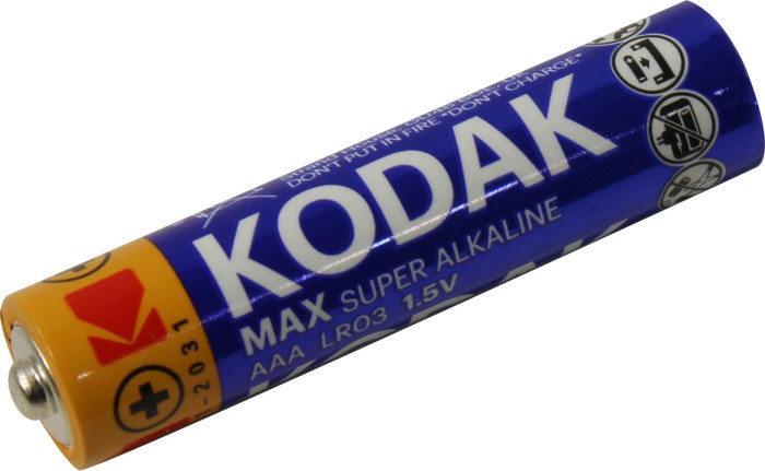 Элемент питания Kodak MAX AAA-1 (LR03 Size AAA 1.5V alkaline) - фото 1 - id-p226349997