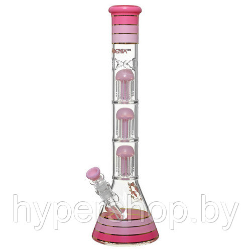 Бонг Phoenix "Milky Splash" 8 arms perc x3 46см