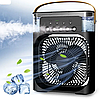 Вентилятор, увлажнитель воздуха с подсветкой 3 в 1 Air Cooler Fan. Кондиционер - вентилятор мини. Белый, фото 9