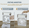 Вентилятор, увлажнитель воздуха с подсветкой 3 в 1 Air Cooler Fan. Кондиционер - вентилятор мини. Белый, фото 10