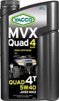 Моторное масло Yacco MVX Quad 5W-40 2л