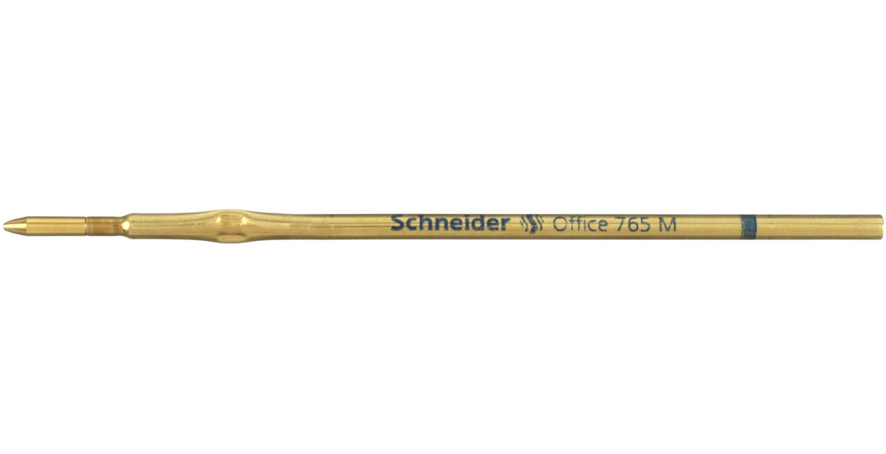 Стержень для шариковых автоматических ручек Schneider 107 мм, металлический, тип К15 Office 765 М, синий - фото 2 - id-p226346098