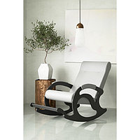 Кресло-качалка «Тироль», 1320 × 640 × 900 мм, экокожа, цвет крем