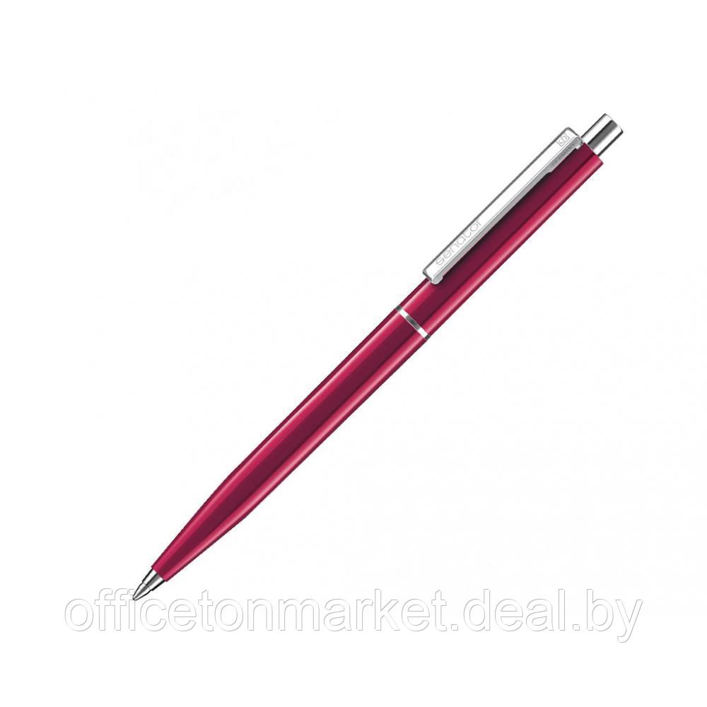 Ручка шариковая автоматическая "Senator Point Polished", 1.0 мм, вишневый, стерж. синий - фото 1 - id-p137124925