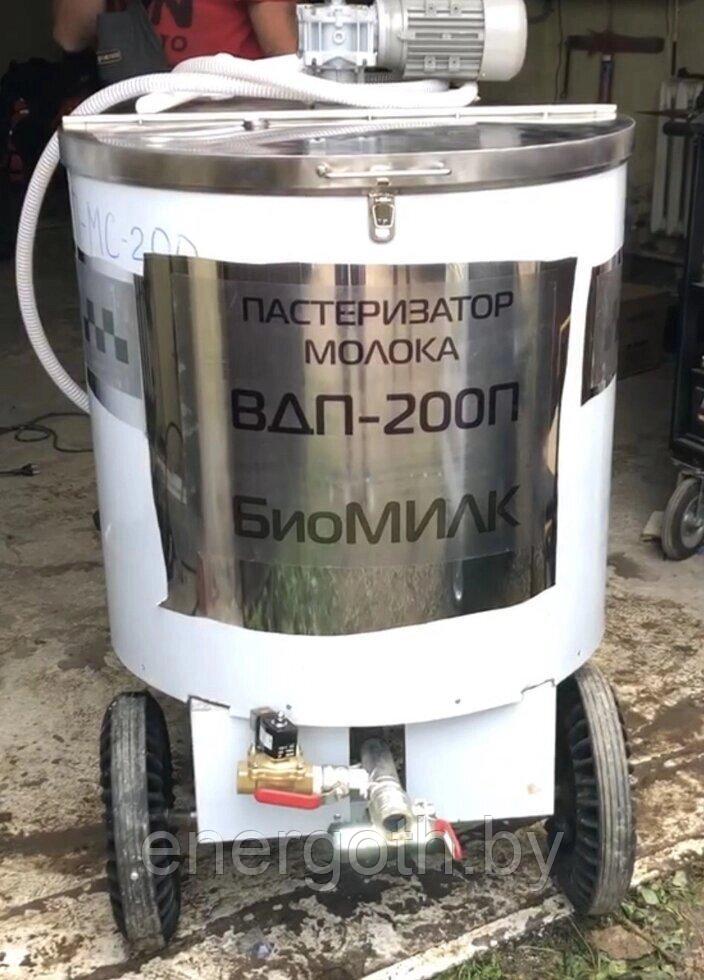Пастеризатор молока ВДП-200П БиоМИЛК (передвижной) серии ЛЮКС - фото 1 - id-p226353266