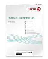 Пленка прозрачная Premium XEROX 003R98202 для ч/б лазерной печати A4, 100гр/м2,100 л. (без подложки и полосы)