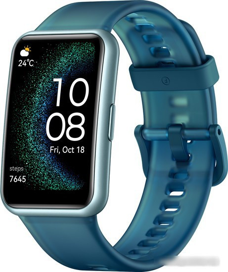 Умные часы Huawei Watch FIT Special Edition (насыщенный зеленый) - фото 1 - id-p226353489
