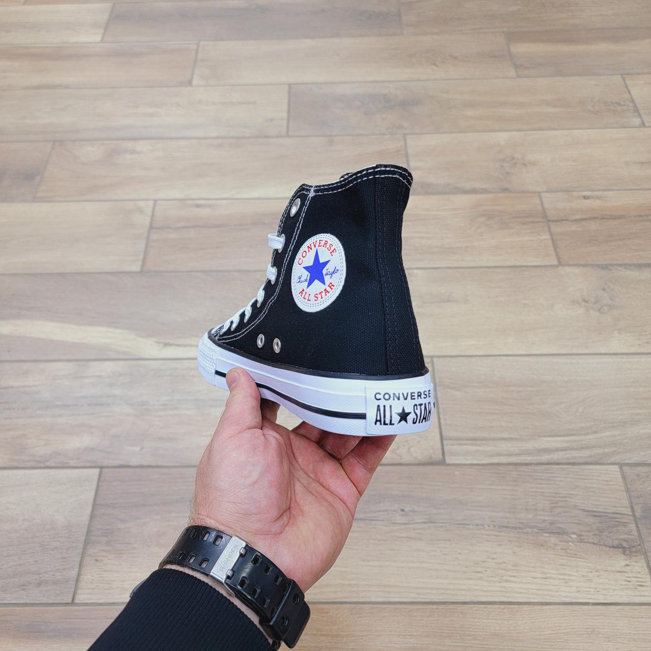 Кеды Wmns Converse All Star Mid Black White - фото 4 - id-p206651616