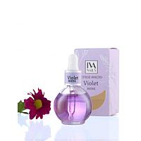 IVA nails Сухое масло Violet с шиммером, 12 мл.